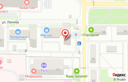 Сан служба на карте