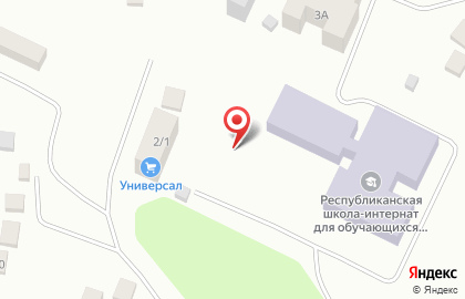 Республиканская специальная коррекционная школа-интернат V вида для детей с нарушениями речи на карте