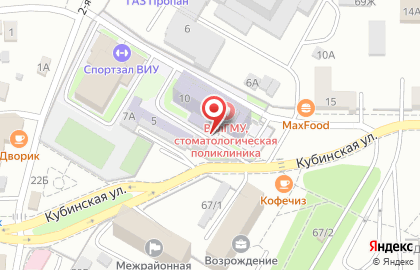 ВолгГМУ, Волгоградский государственный медицинский университет на карте
