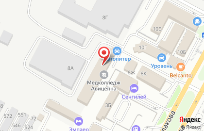 Ставропольский колледж экономики и управления Бизнестранс на карте