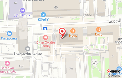 Салон связи МегаФон на Тернопольской улице на карте