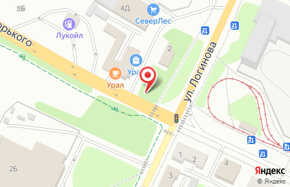 Пивоман на улице Горького на карте