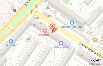 Салон-парикмахерская Престиж в Краснооктябрьском районе на карте
