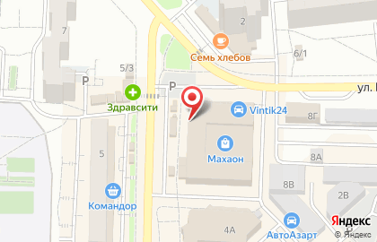 Арт-студия Этюд на карте
