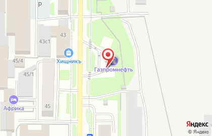 Газпромнефть в Томске на карте