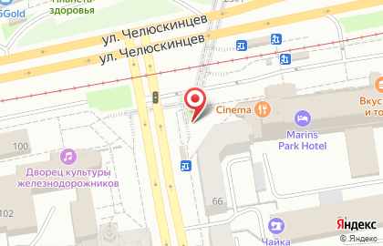 Магазин-мастерская Магазин-мастерская на улице Челюскинцев на карте