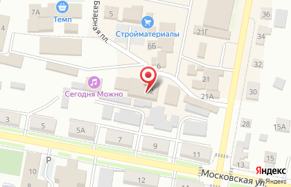 Микрофинансовая компания Nacta-credit в Нижнем Ломове на карте