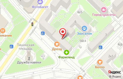 Участковый пункт полиции в Москве на карте