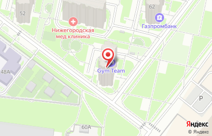 Мастерская в Нижнем Новгороде на карте