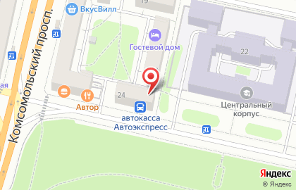 Детос на набережной Афанасия Никитина на карте