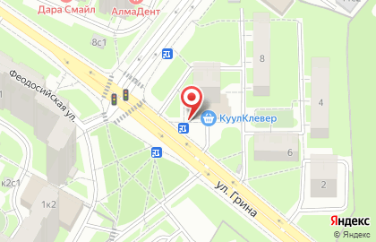 Айсберри на улице Грина на карте