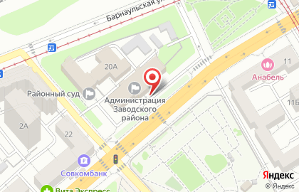 Отдел образования администрации Заводского района МО г. Саратов на карте