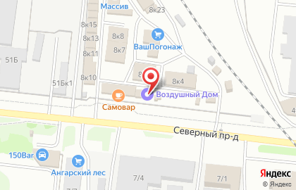 Строительная компания СибМетЛес на карте