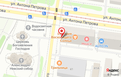 Ремонтная мастерская Сервис на Невском на карте