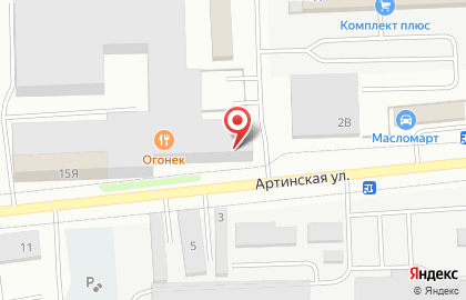 Компания ТехСервисКом на карте