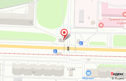 Магазин продуктов на проспекте Ленинского Комсомола на карте