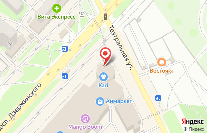 Банкомат АК Барс на проспекте Дзержинского на карте