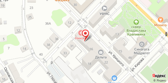 Салон красоты ENRICH на карте