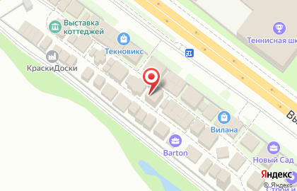 Строительная фирма Город Мастеров на Выборгском шоссе на карте