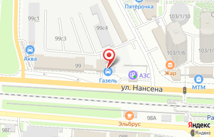 Магазин автокрасок в Ростове-на-Дону на карте