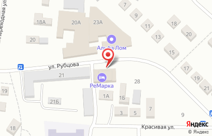 Сауна на Рубцова, ИП Иларионов В.В. на карте
