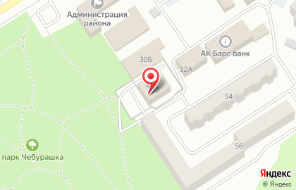 Отделение ФСБ в г. Елабуге на карте