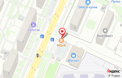 MGrill на улице Гребенщикова на карте