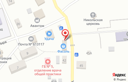 Продуктовый магазин Фасоль на Советской улице на карте