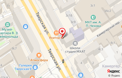 Ювелирный салон Бронницкий Ювелир на Тверской улице на карте