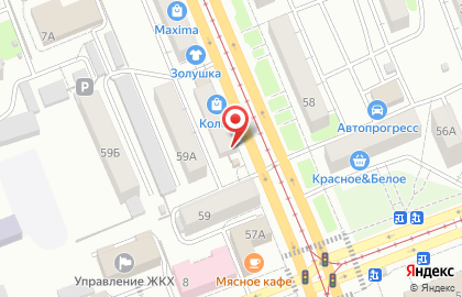 Магазин Ваши двери на проспекте Ленина на карте