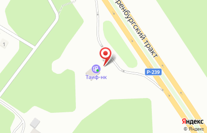 АЗС, ОАО Татнефтепродукт на Оренбургском тракте на карте