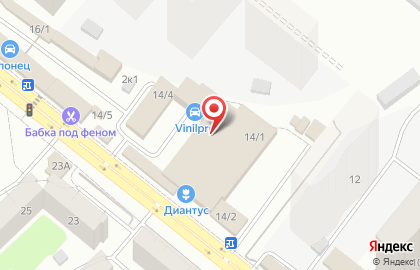 Торговая компания Мир поздравлений на улице Минигали Губайдуллина на карте