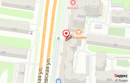 Магазин автозапчастей Авто Shop на Лежневской улице на карте