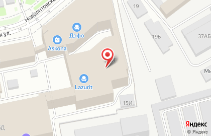 MOBEL & ZEIT на Новолитовской улице на карте