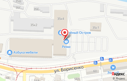 Продовольственный супермаркет Реми в Первомайском районе на карте