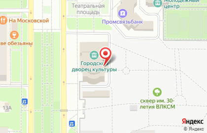 Ремонт стиральных машин в Новомосковске на карте