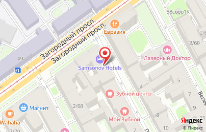 Магазин сувениров и подарков Счастливый случай в Санкт-Петербурге на карте