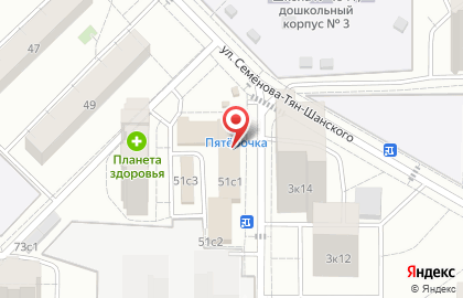 Киоск по продаже фруктов и овощей, район Проспект Вернадского на проспекте Вернадского на карте