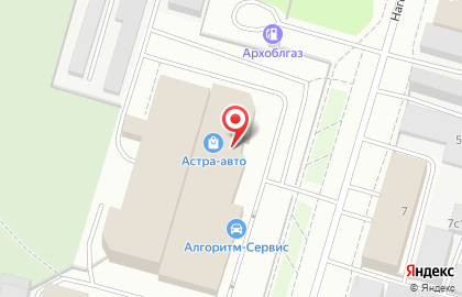 Торгово-сервисная компания Snowmarine на улице Гайдара на карте