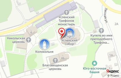 Свято-Успенский кафедральный собор на улице Горбачёва на карте