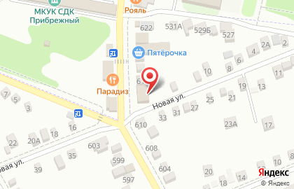 Магазин мясной продукции Каневской на Новой улице на карте