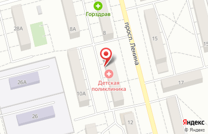 Зебра в Электростали (пр-кт Ленина) на карте