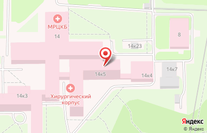Мордовская Республиканская Центральная Клиническая Больница на улице Победы на карте