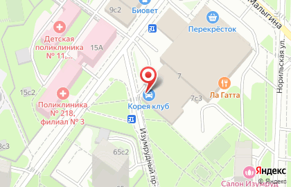 Клубный автосервис корейских автомобилей Корея Клуб в Москве на карте
