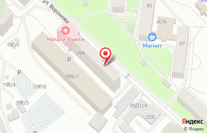 Зоомагазин Питомец в Советском районе на карте