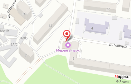 Детский игровой парк Меренга на карте