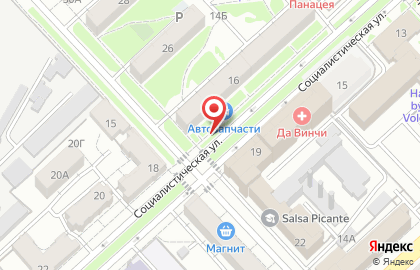 Galaxy на Социалистической улице на карте