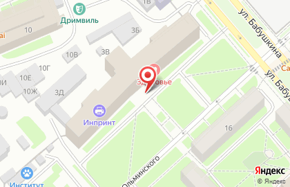 Алвик-Медэкспресс на карте