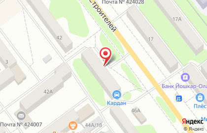 Парикмахерская Экспресс на улице Строителей на карте