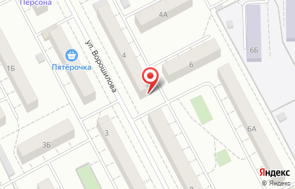 Мастерская по ремонту обуви на улице Ворошилова на карте